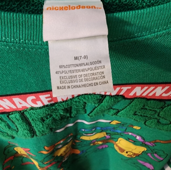 Teenage Mutant Turtles Crew Hoodie - Picture 2 of 3